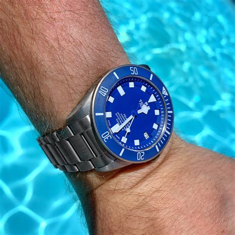 tudor pelagos 39mm blue|tudor pelagos blue titanium.